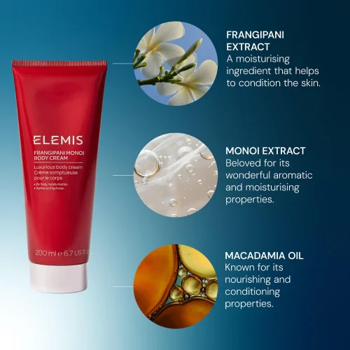Frangipani Monoi Body Cream 200ml Image 3