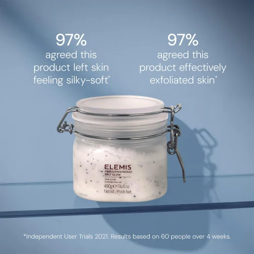 Frangipani Monoi Salt Glow Body Scrub 490g Image 2