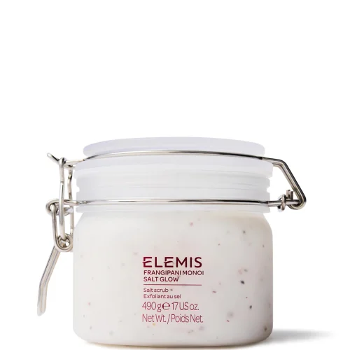 Frangipani Monoi Salt Glow Body Scrub 490g Image 1