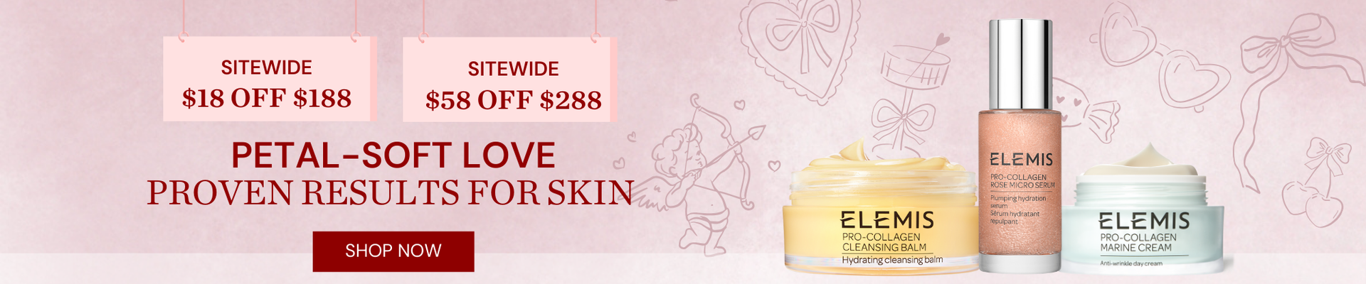 PETAL-SOFT SKINCARE | $18 OFF $188 or $58 OFF $288 SITEWIDE