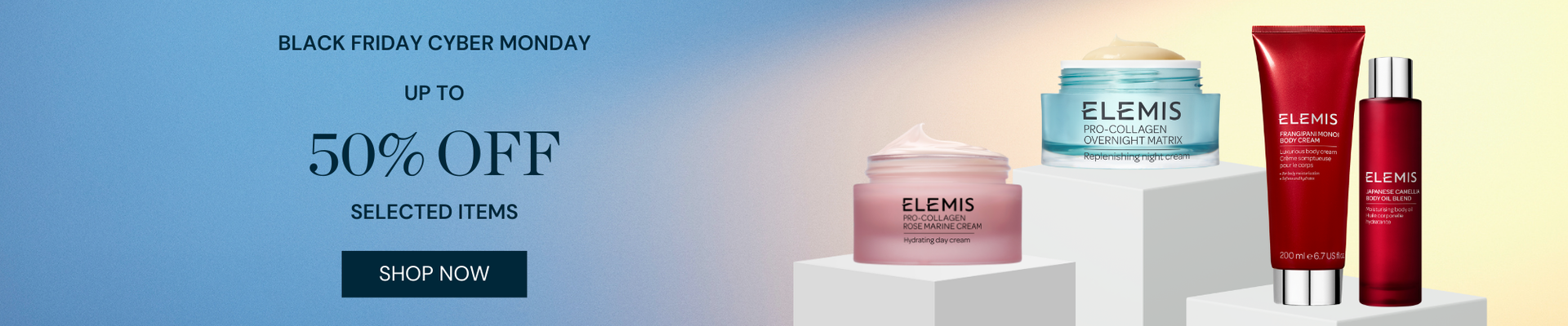 Black Friday Cyber Monday - UP TO 50% OFF selected items