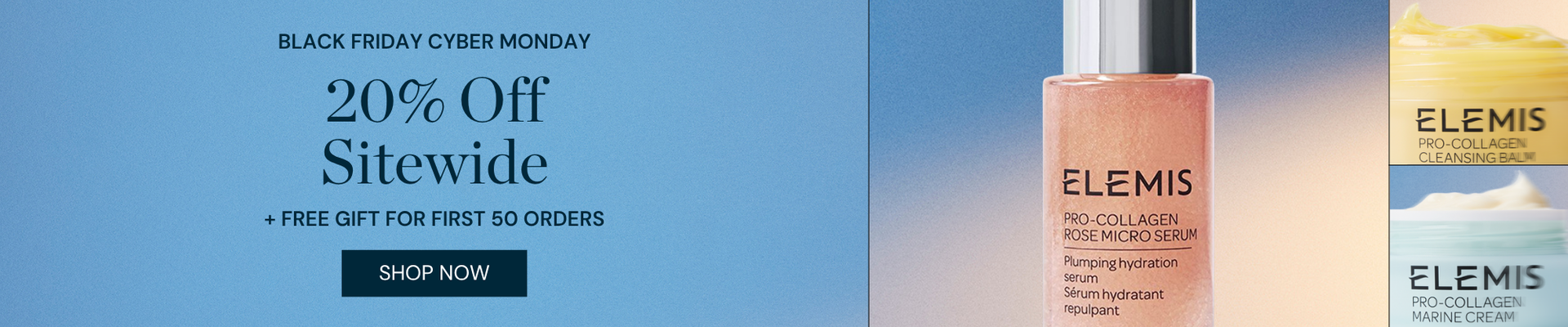 BLACK FRIDAY CYBER MONDAY 20% Off Sitewide + FREE GIFT FOR FIRST 50 ORDERS